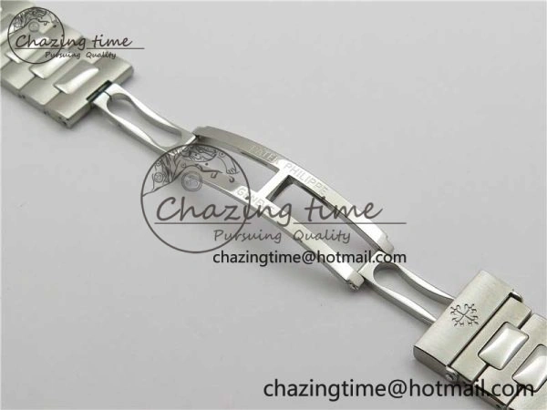 Nautilus 5711 1A GRF Best Edition White Dial on SS Bracelet A324CS (Free box) V2