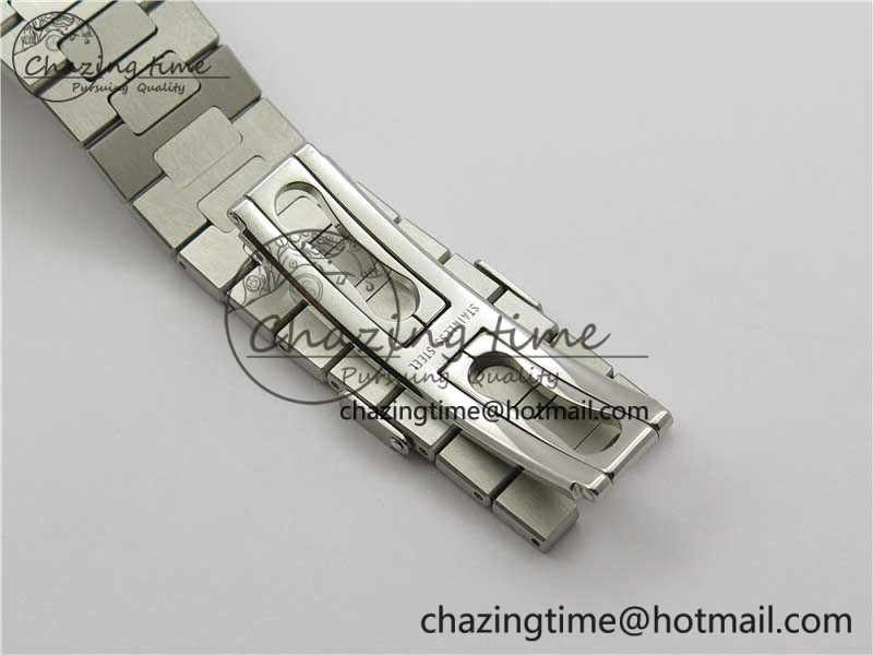 Nautilus 5711 1A GRF Best Edition White Dial on SS Bracelet A324CS (Free box) V2