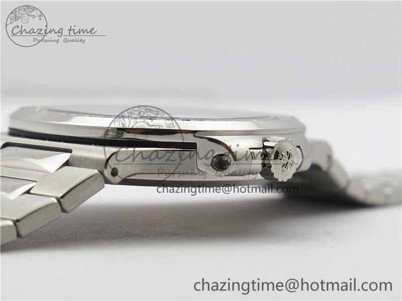 Nautilus 5711 1A PPF 1:1 Best Edition Blue Dial Diamonds Bezel on SS Bracelet 324CS (Free box) V3