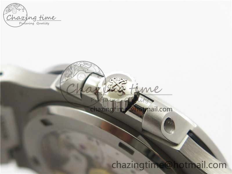 Nautilus 5711 1A PPF 1:1 Best Edition Blue Dial Diamonds Bezel on SS Bracelet 324CS (Free box) V3
