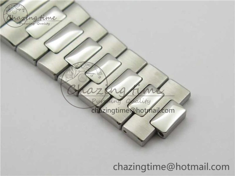 Nautilus 5711 1A PPF 1:1 Best Edition Blue Dial Diamonds Bezel on SS Bracelet 324CS (Free box) V3