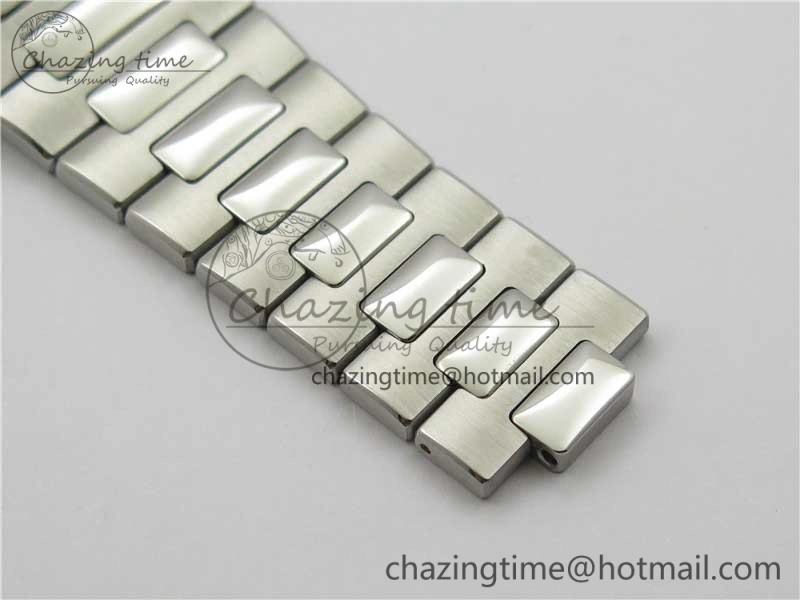 Nautilus 5711 1A PPF 1:1 Best Edition Blue Dial Diamonds Bezel on SS Bracelet 324CS (Free box) V3