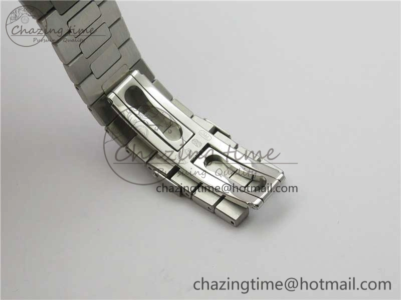 Nautilus 5711 1A PPF 1:1 Best Edition Blue Dial Diamonds Bezel on SS Bracelet 324CS (Free box) V3