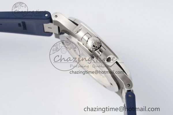 Nautilus 5711 1A PPF 1:1 Best Edition Blue Textured Dial on Blue Rubber Strap 324CS V5