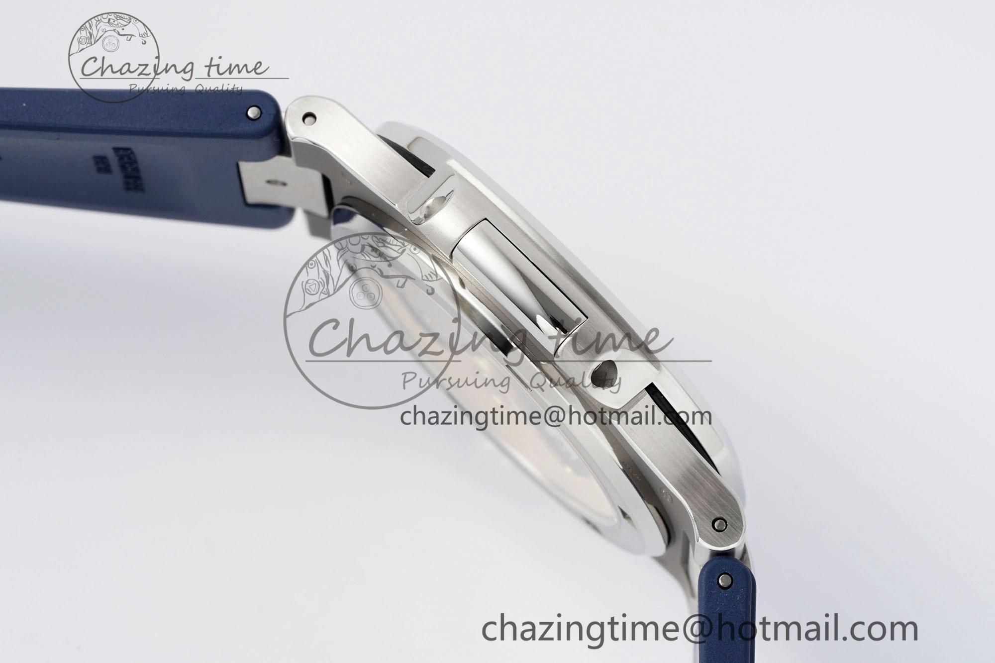 Nautilus 5711 1A PPF 1:1 Best Edition Blue Textured Dial on Blue Rubber Strap 324CS V5