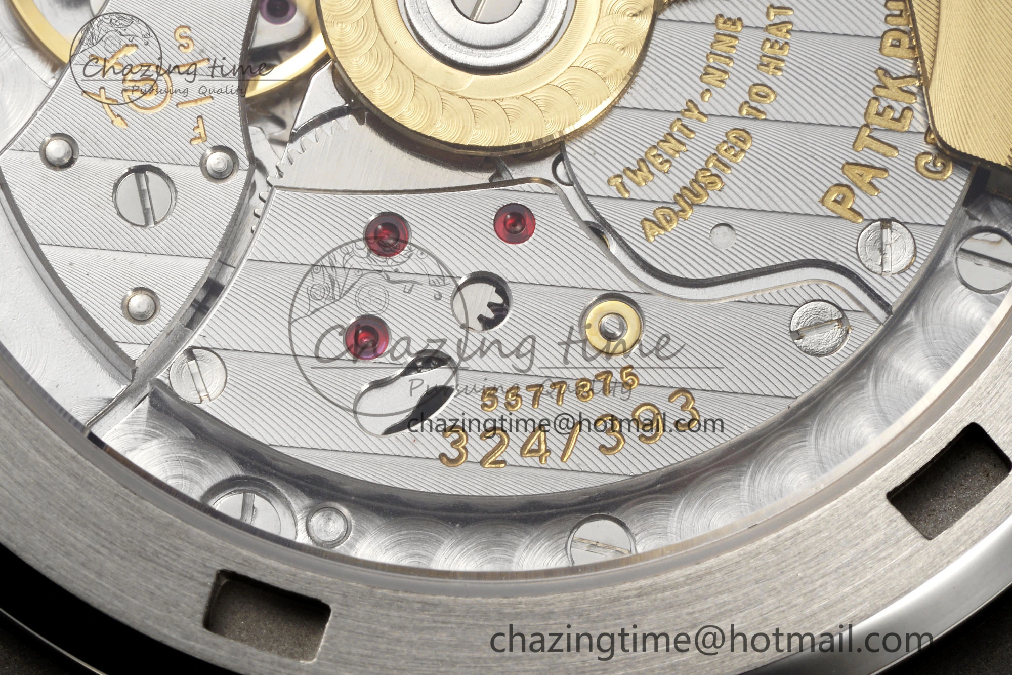 Nautilus 5711 1A PPF 1:1 Best Edition Blue Textured Dial on Blue Rubber Strap 324CS V5