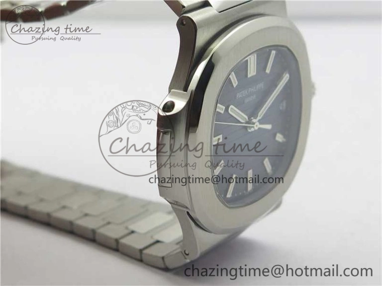 Nautilus 5711 1A PPF 1:1 Best Edition Blue Textured Dial on SS Bracelet 324CS V4