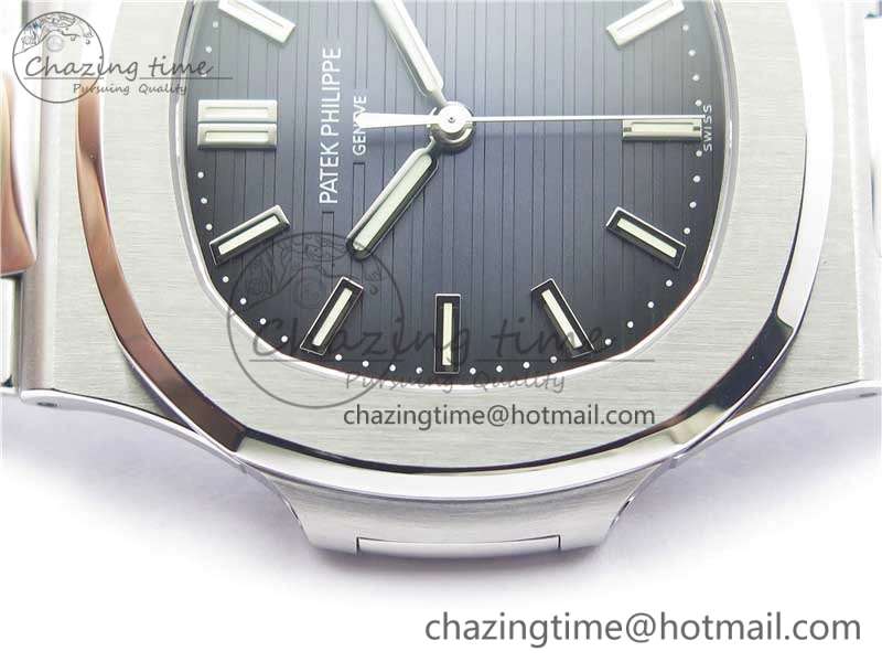 Nautilus 5711 1A PPF 1:1 Best Edition Blue Textured Dial on SS Bracelet 324CS V4