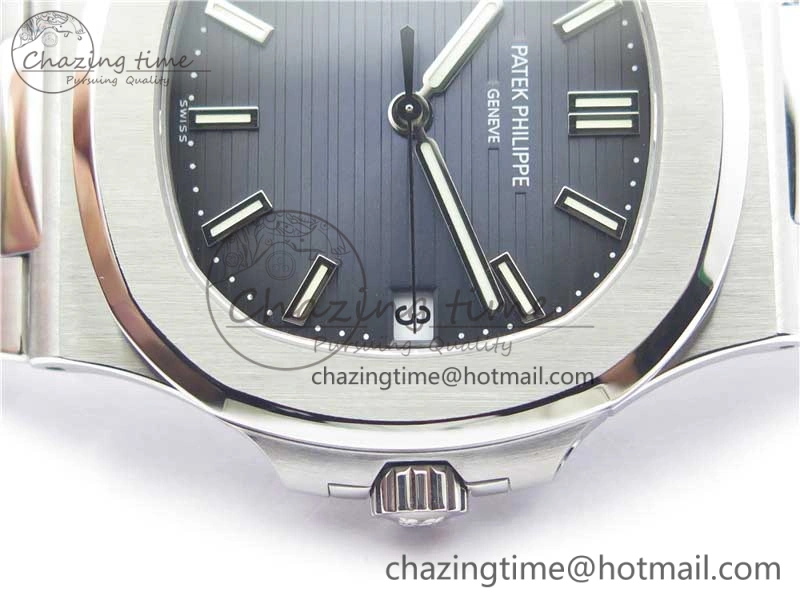 Nautilus 5711 1A PPF 1:1 Best Edition Blue Textured Dial on SS Bracelet 324CS V4