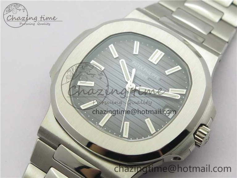 Nautilus 5711 1A PPF 1:1 Best Edition Blue Textured Dial on SS Bracelet 324CS V4