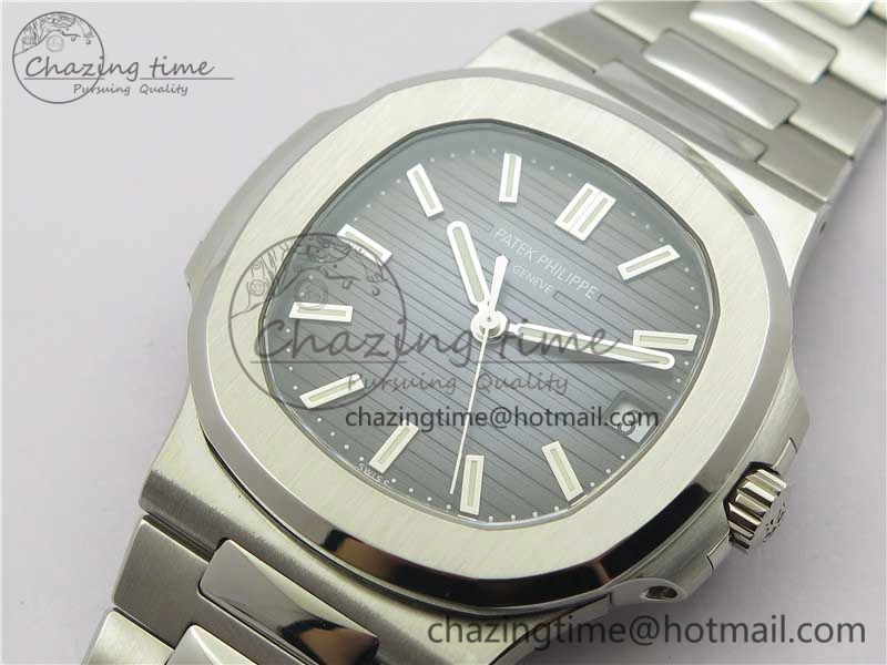 Nautilus 5711 1A PPF 1:1 Best Edition Blue Textured Dial on SS Bracelet 324CS V4