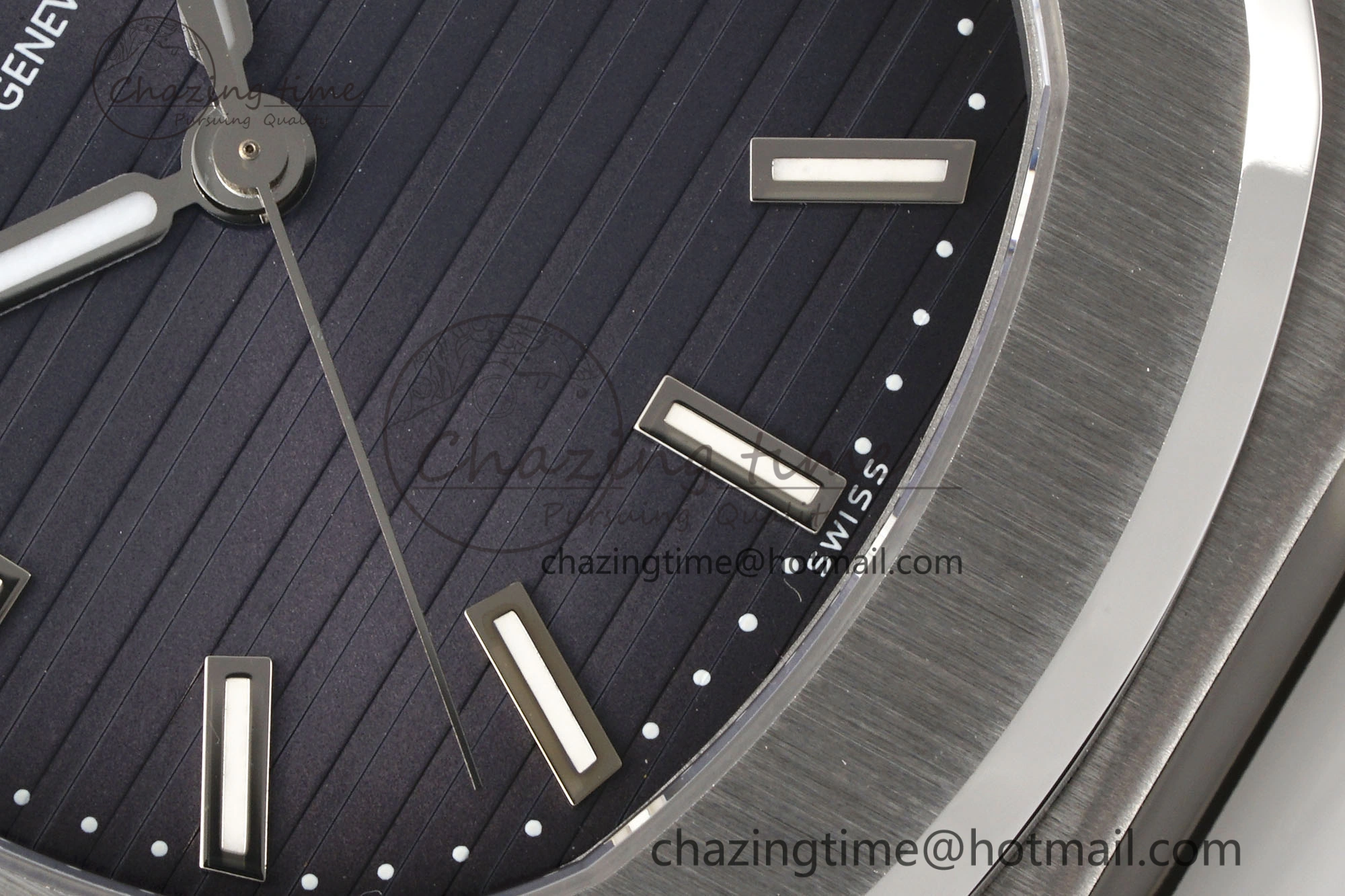 Nautilus 5711 1A PPF 1:1 Best Edition Gray Textured Dial on Black Rubber Strap 324CS V5