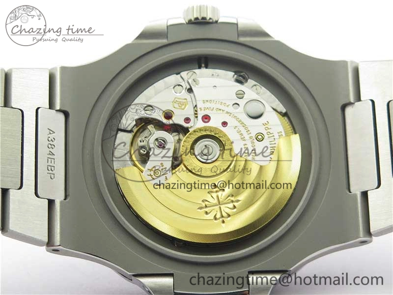 Nautilus 5711 1A PPF 1:1 Best Edition Gray Textured Dial on SS Bracelet 324CS (Free box) V4