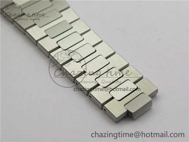 Nautilus 5711 1A PPF 1:1 Best Edition Gray Textured Dial on SS Bracelet 324CS (Free box) V4
