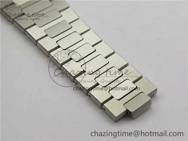 Nautilus 5711 1A PPF 1:1 Best Edition Gray Textured Dial on SS Bracelet 324CS (Free box) V4