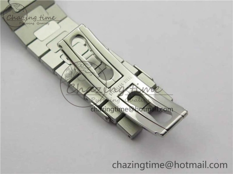 Nautilus 5711 1A PPF 1:1 Best Edition Gray Textured Dial on SS Bracelet 324CS (Free box) V4