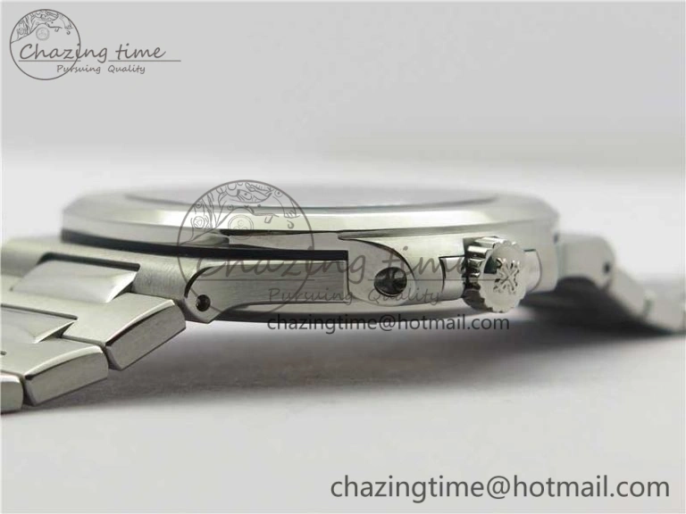 Nautilus 5711 1A PPF 1:1 Best Edition Gray Textured Dial on SS Bracelet 324CS (Free box) V4