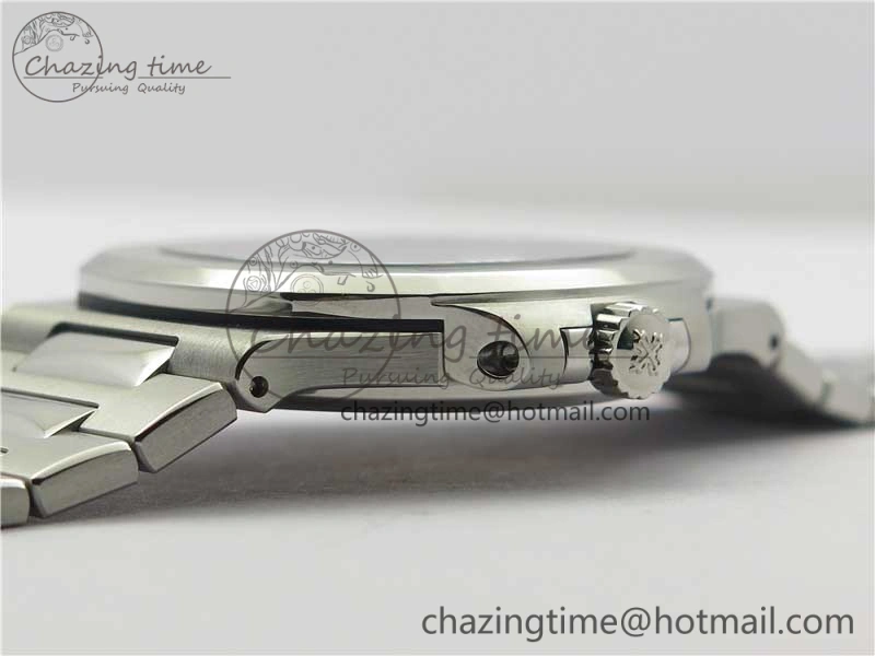 Nautilus 5711 1A PPF 1:1 Best Edition Gray Textured Dial on SS Bracelet 324CS (Free box) V4