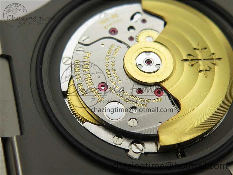 Nautilus 5711 1A PPF 1:1 Best Edition Green Textured Dial on SS Bracelet 324CS V4