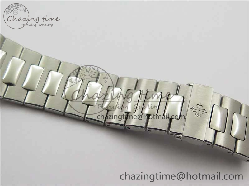 Nautilus 5711 1A PPF 1:1 Best Edition Green Textured Dial on SS Bracelet 324CS V4