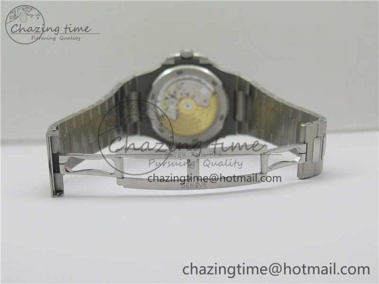 Nautilus 5711 1A PPF 1:1 Best Edition Green Textured Dial on SS Bracelet 324CS V4