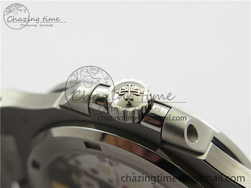 Nautilus 5711 1A PPF 1:1 Best Edition White Dial Diamonds Bezel on SS Bracelet 324CS (Free box) V4