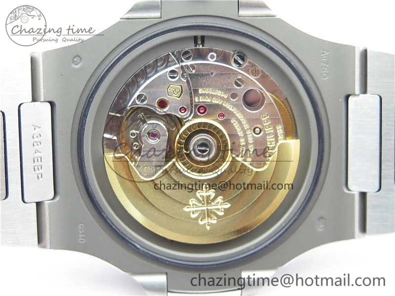 Nautilus 5711 1A PPF 1:1 Best Edition White Dial Diamonds Bezel on SS Bracelet 324CS (Free box) V4
