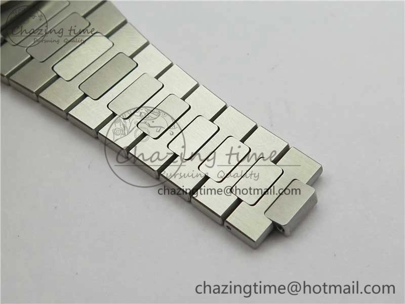 Nautilus 5711 1A PPF 1:1 Best Edition White Dial Diamonds Bezel on SS Bracelet 324CS (Free box) V4