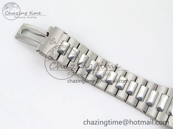 Nautilus 5711 1P 40th Anniversary PPF 1:1 Best Edition Blue Textured Dial on SS Bracelet Super Clone 26-330 V5