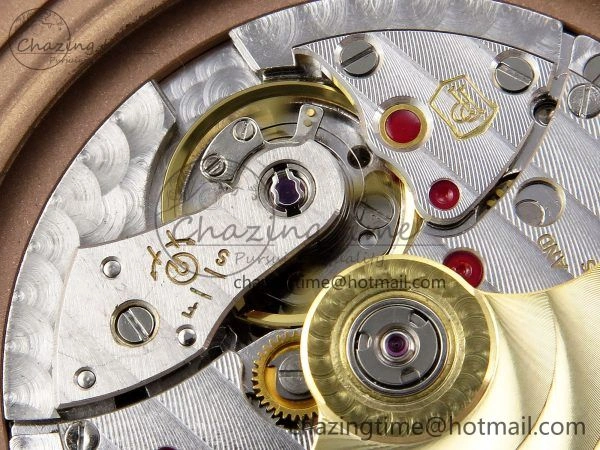 Nautilus 5711 1R-001 RG PPF 1:1 Best Edition Brown Textured Dial on RG Bracelet Super Clone 26-330 V5