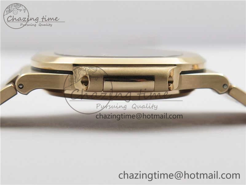 Nautilus 5711 1R GRF Best Edition Brown Dial on RG Bracelet A324CS (Free box) V2