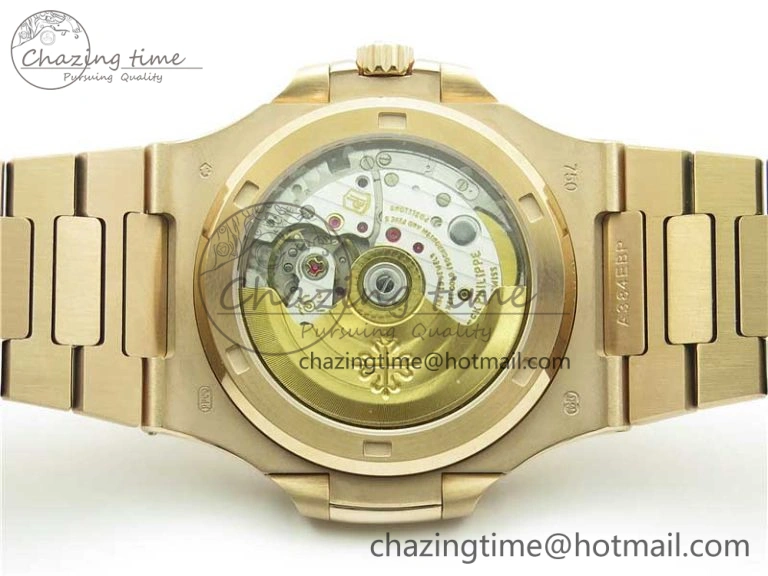 Nautilus 5711 1R GRF Best Edition Brown Dial on RG Bracelet A324CS (Free box) V2