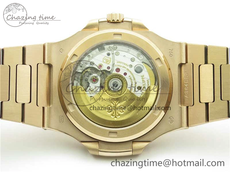 Nautilus 5711 1R GRF Best Edition Brown Dial on RG Bracelet A324CS (Free box) V2
