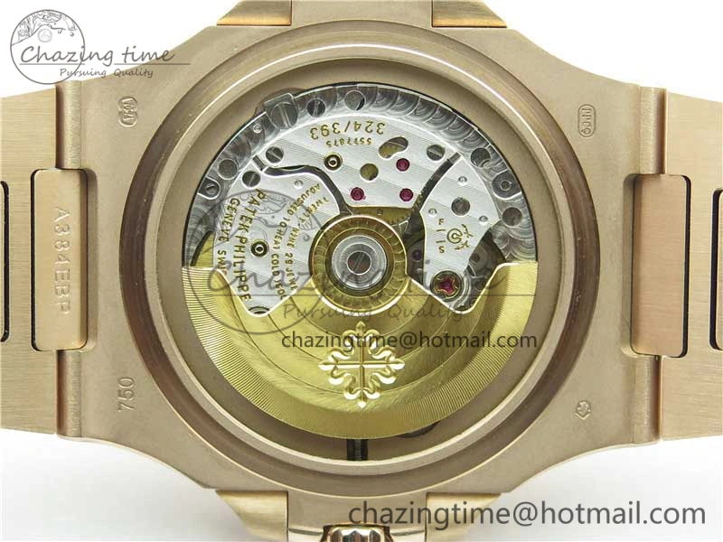 Nautilus 5711 1R GRF Best Edition Brown Dial on RG Bracelet A324CS (Free box) V2
