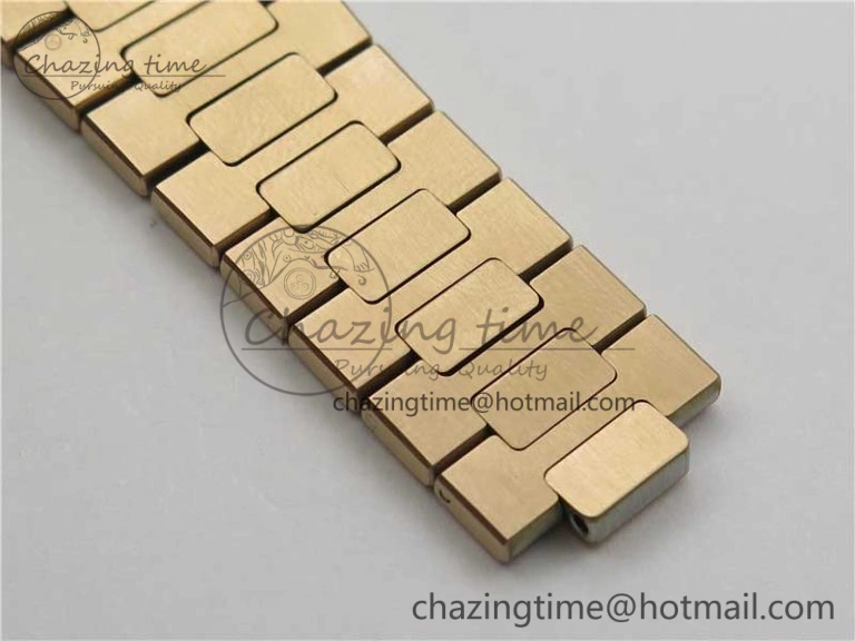 Nautilus 5711 1R GRF Best Edition Brown Dial on RG Bracelet A324CS (Free box) V2