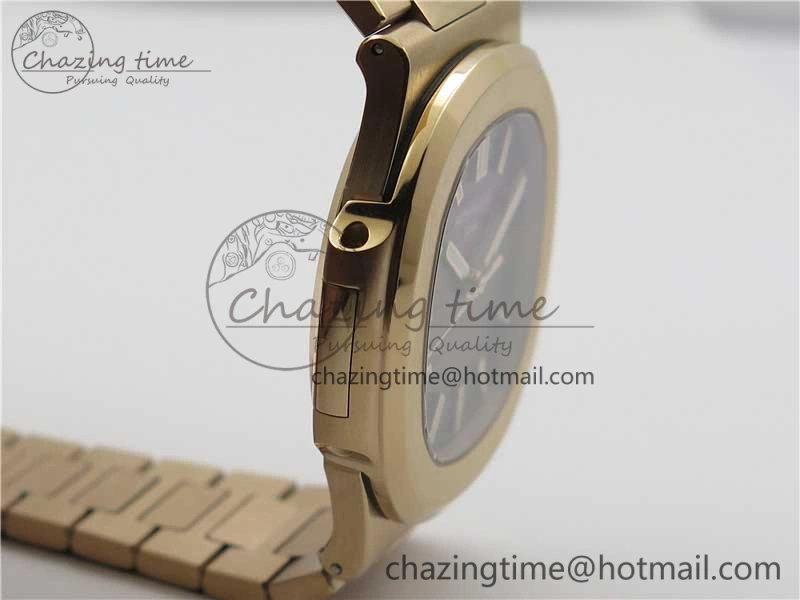 Nautilus 5711 1R GRF Best Edition Brown Dial on RG Bracelet A324CS (Free box) V2