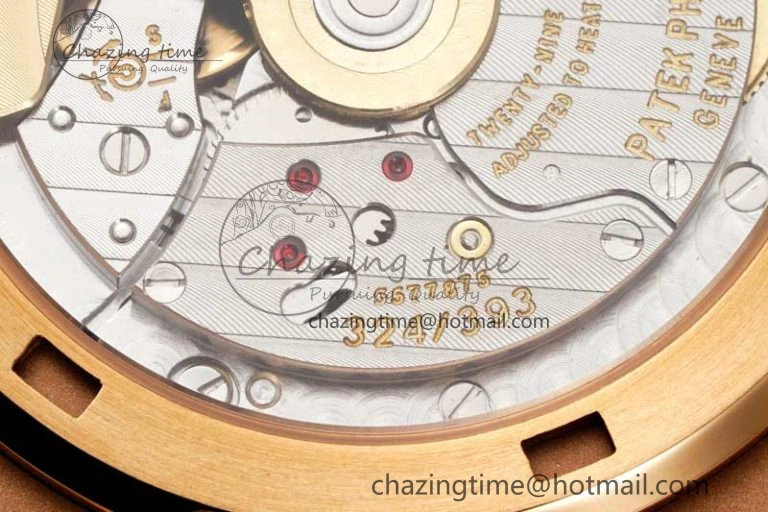 Nautilus 5711 1R PPF 1:1 Best Edition Brown Textured Dial on Brown Rubber Strap 324CS V5
