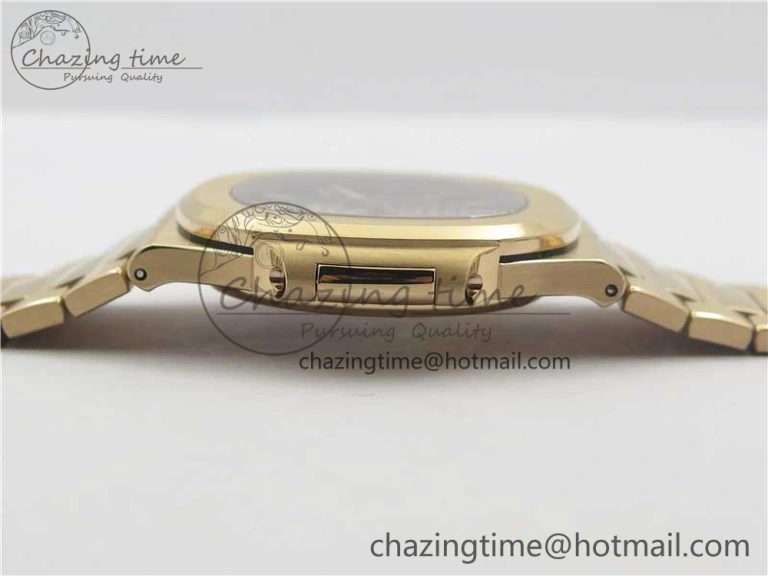 Nautilus 5711 1R PPF 1:1 Best Edition Brown Textured Dial on RG Bracelet 324CS (Free box)