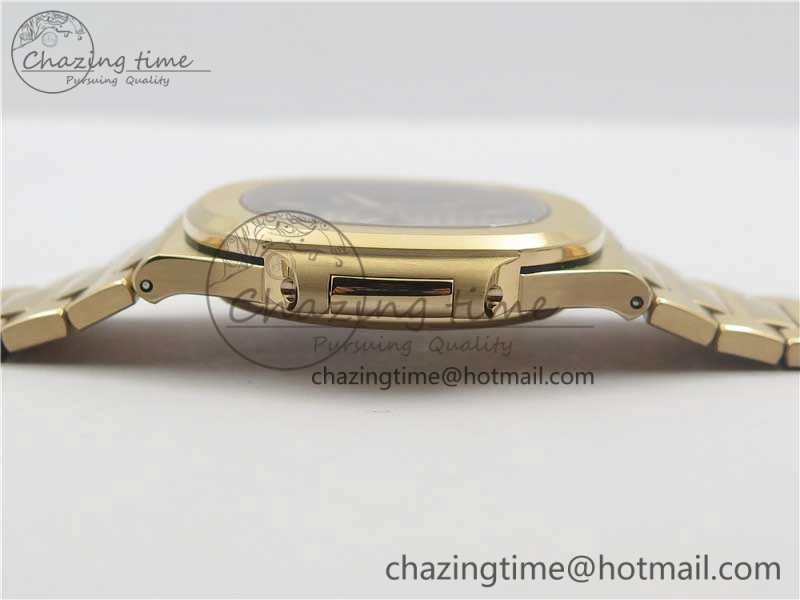 Nautilus 5711 1R PPF 1:1 Best Edition Brown Textured Dial on RG Bracelet 324CS (Free box)