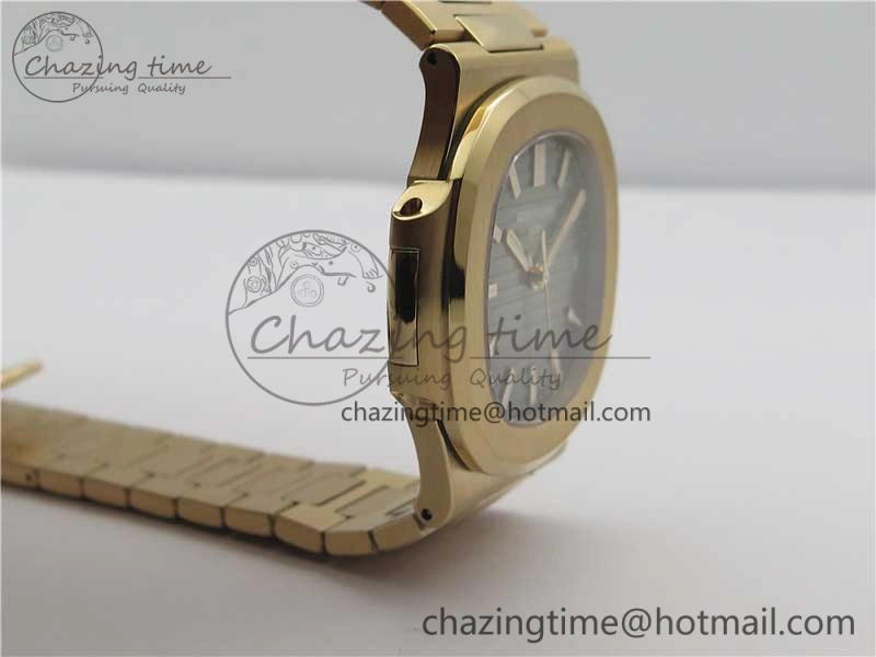 Nautilus 5711 1R PPF 1:1 Best Edition Brown Textured Dial on RG Bracelet 324CS (Free box)