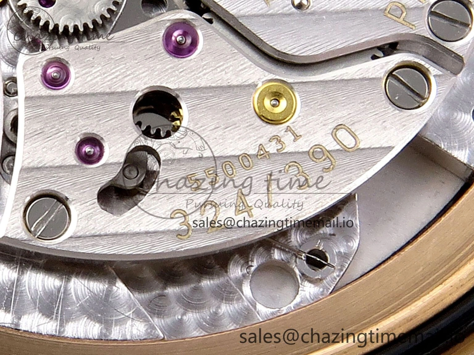 Nautilus 5711 1R RG 3KF 1:1 Best Edition Brown Textured Dial on Brown Leather Strap A324 Super Clone V2