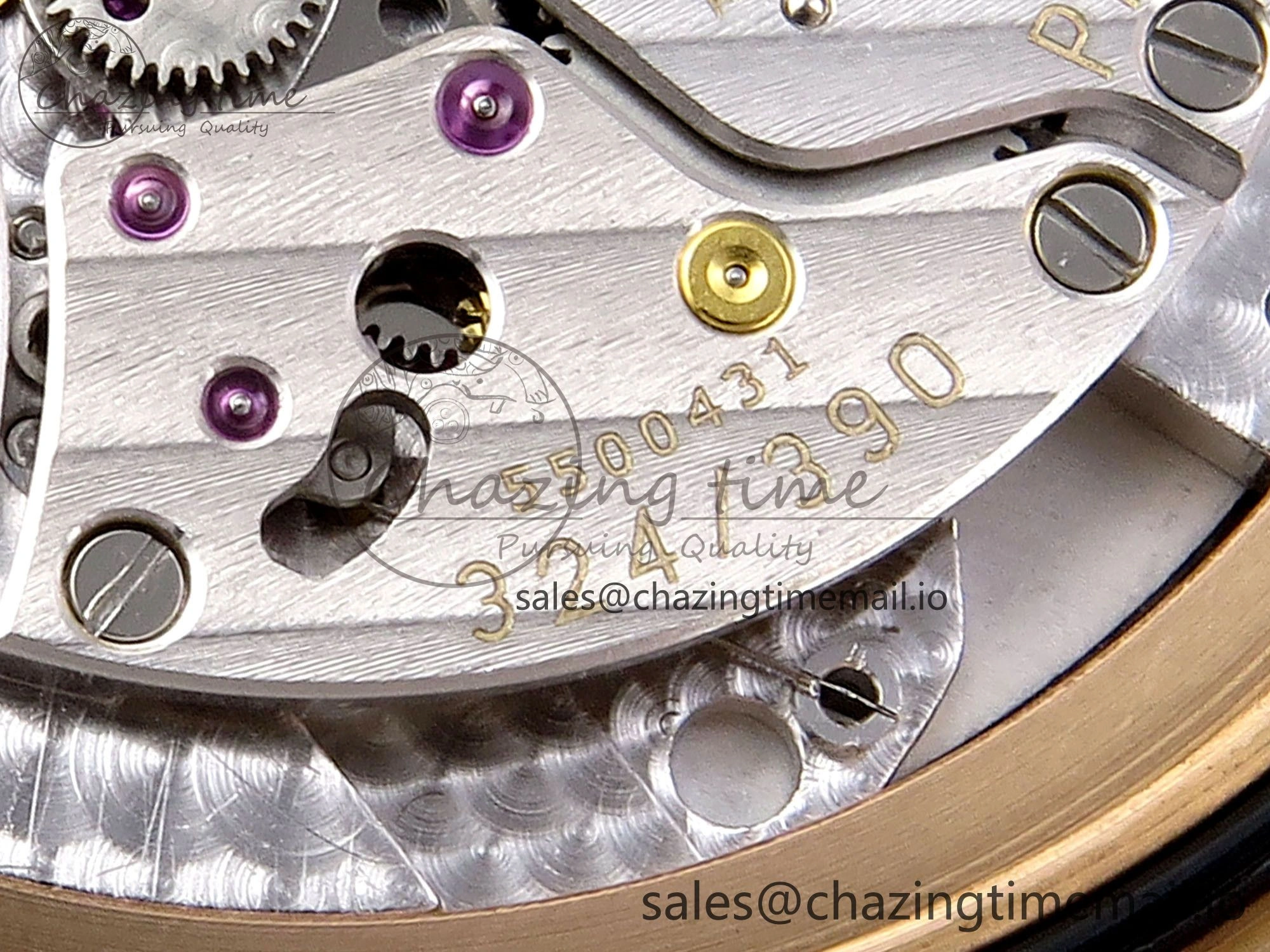 Nautilus 5711 1R RG 3KF 1:1 Best Edition Brown Textured Dial on Brown Leather Strap A324 Super Clone V2