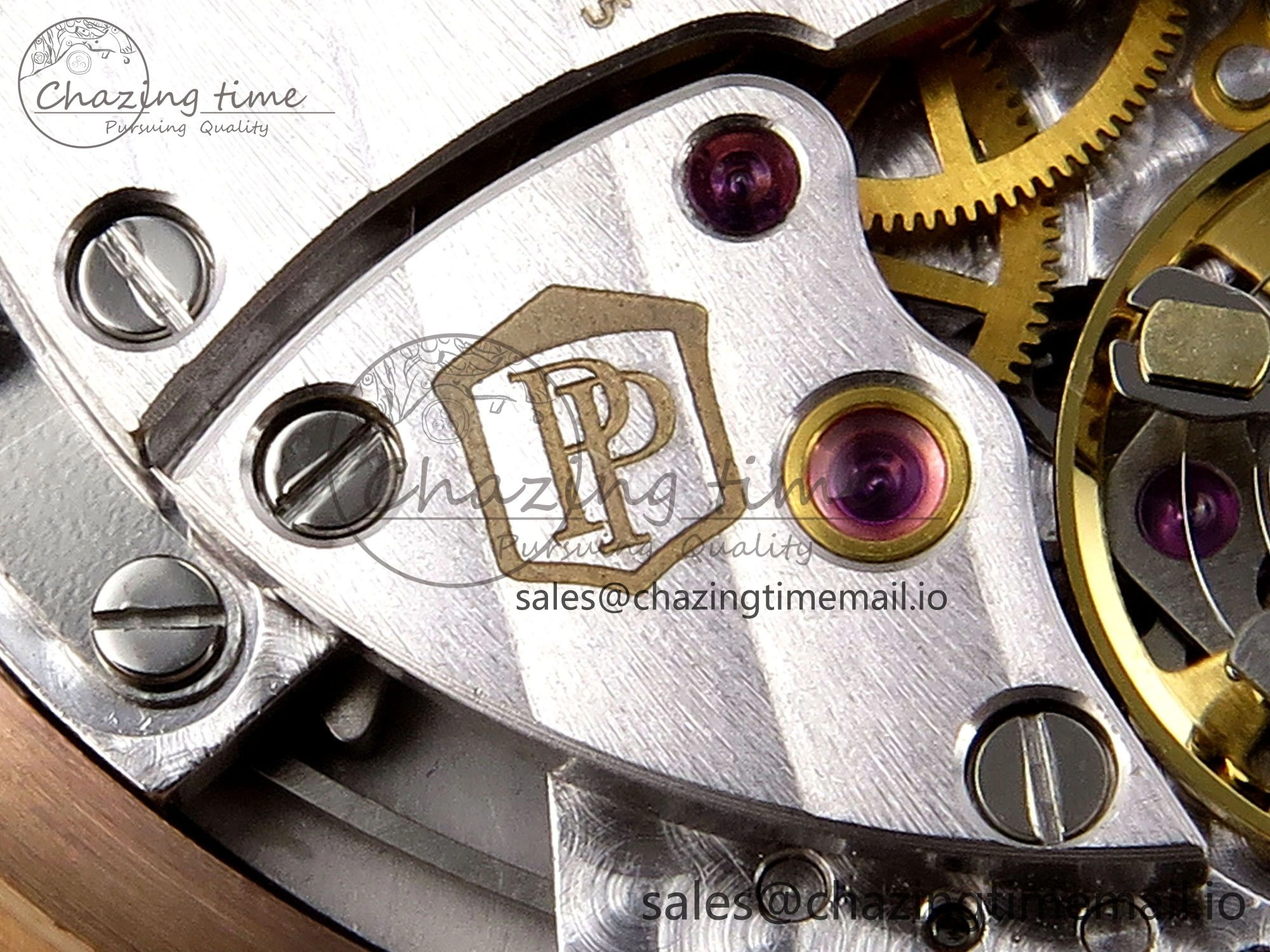 Nautilus 5711 1R RG 3KF 1:1 Best Edition Brown Textured Dial on RG Bracelet A324 Super Clone V2
