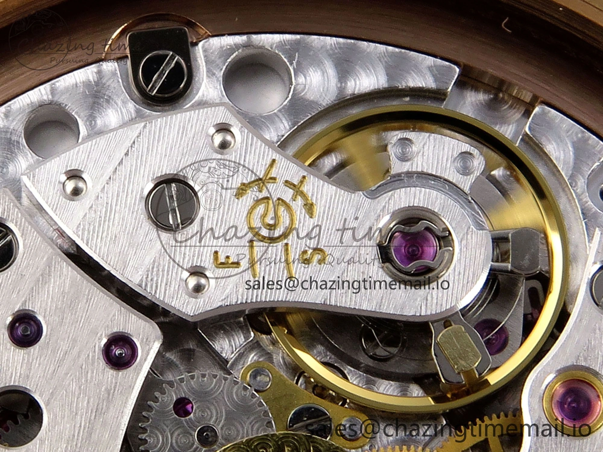 Nautilus 5711 1R RG 3KF 1:1 Best Edition Brown Textured Dial on RG Bracelet A324 Super Clone V2