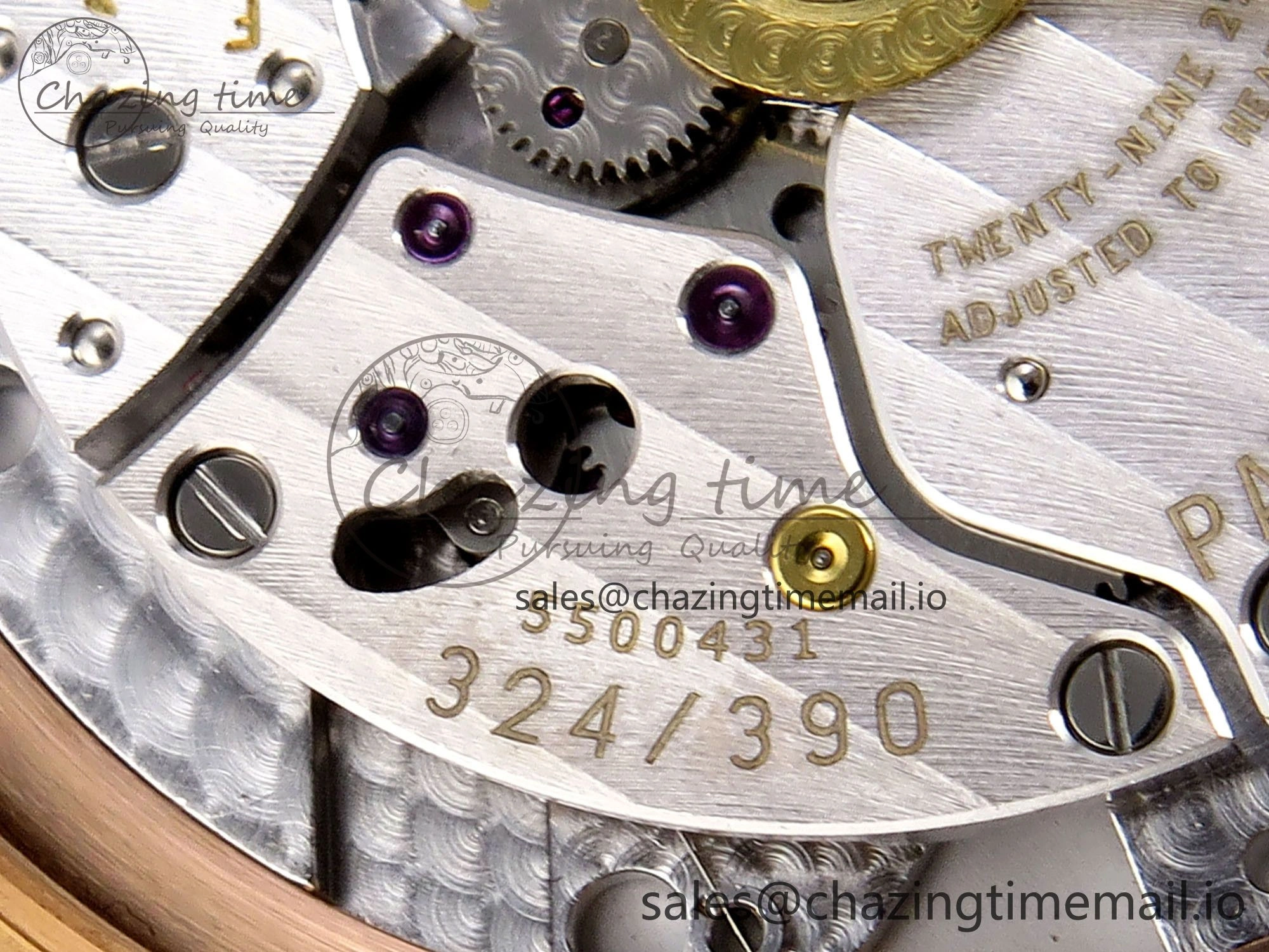 Nautilus 5711 1R RG 3KF 1:1 Best Edition Brown Textured Dial on RG Bracelet A324 Super Clone V2