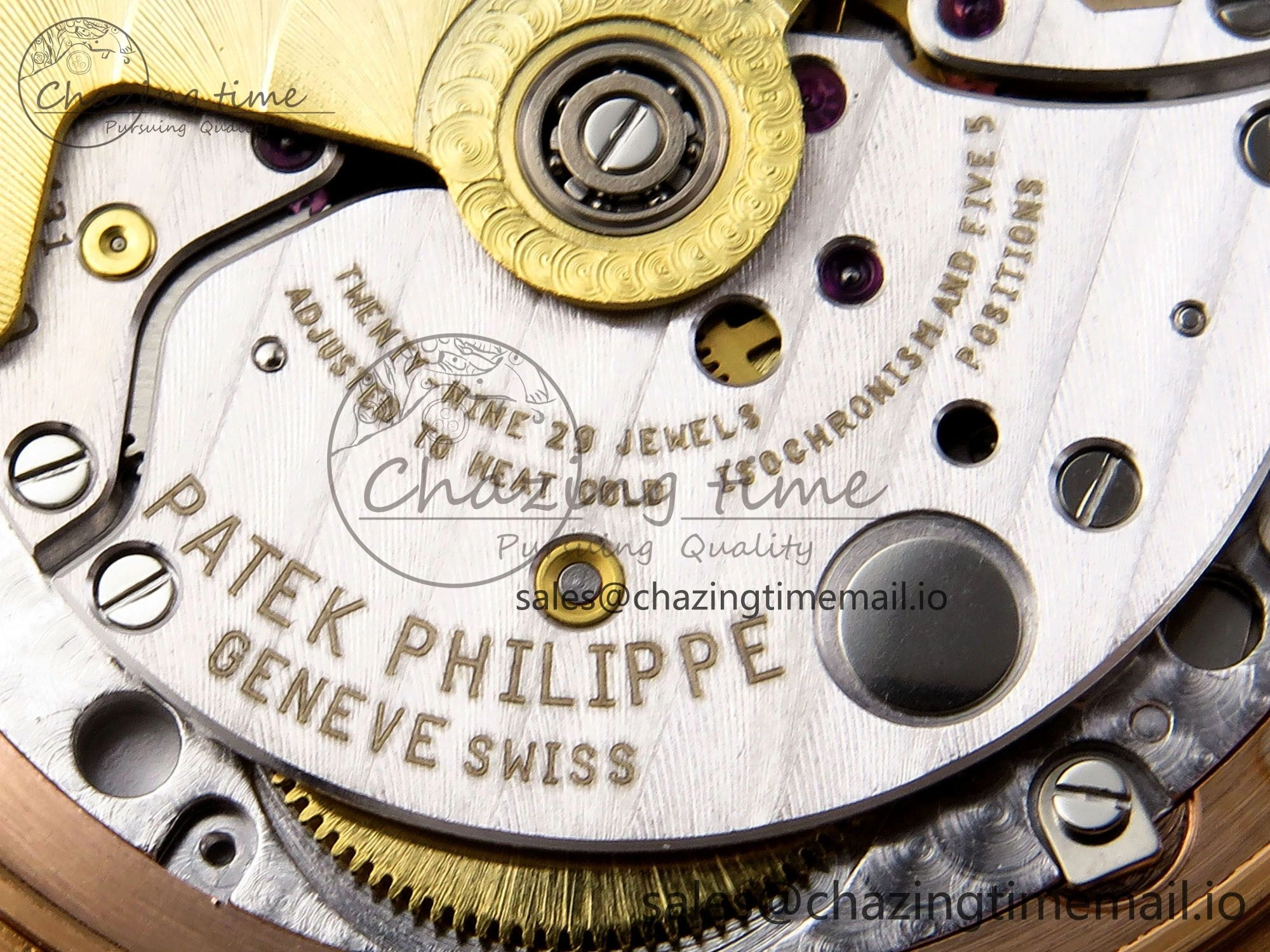 Nautilus 5711 1R RG 3KF 1:1 Best Edition Brown Textured Dial on RG Bracelet A324 Super Clone V2