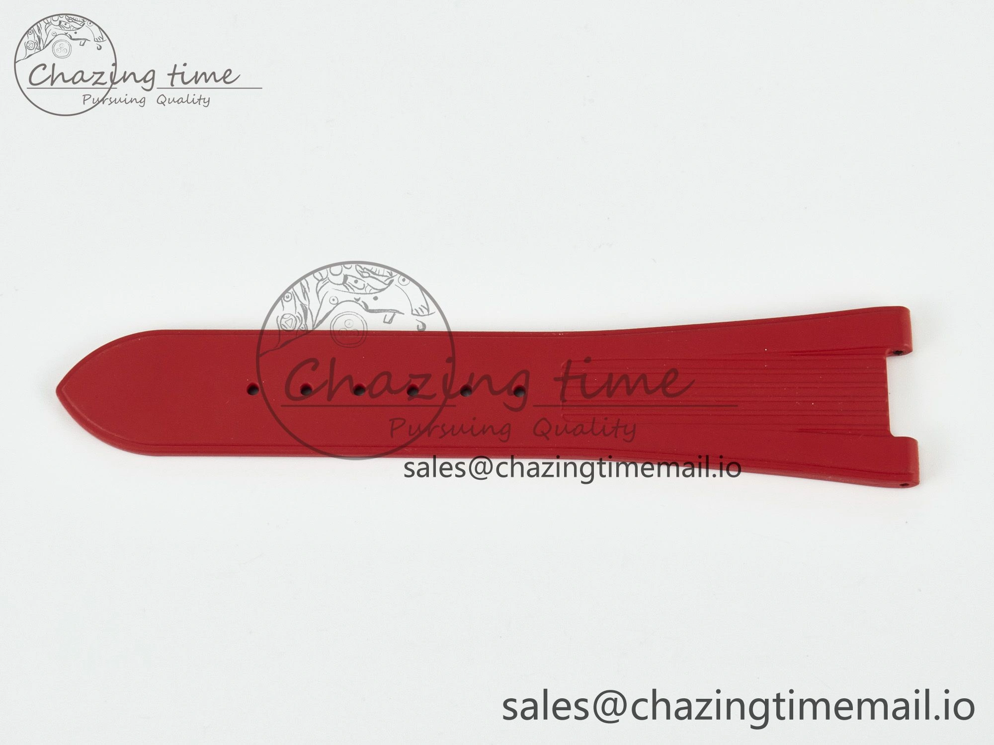 Nautilus 5712 Best Edition Red Rubber Strap (Fits the Gen size)