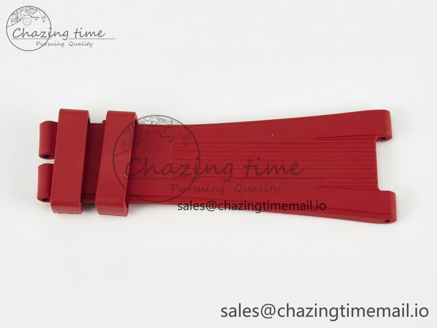 Nautilus 5712 Best Edition Red Rubber Strap (Fits the Gen size)