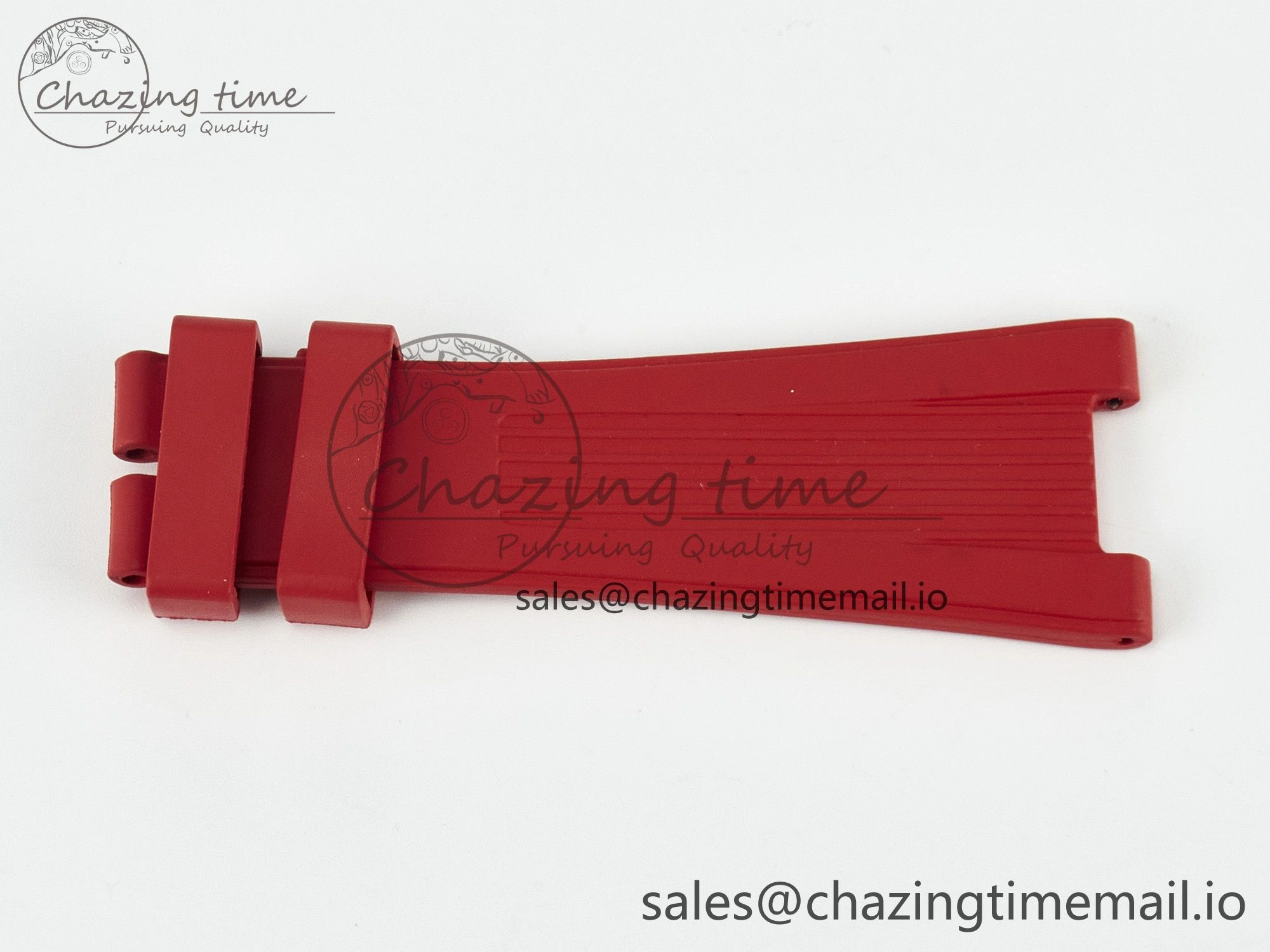 Nautilus 5712 Best Edition Red Rubber Strap (Fits the Gen size)