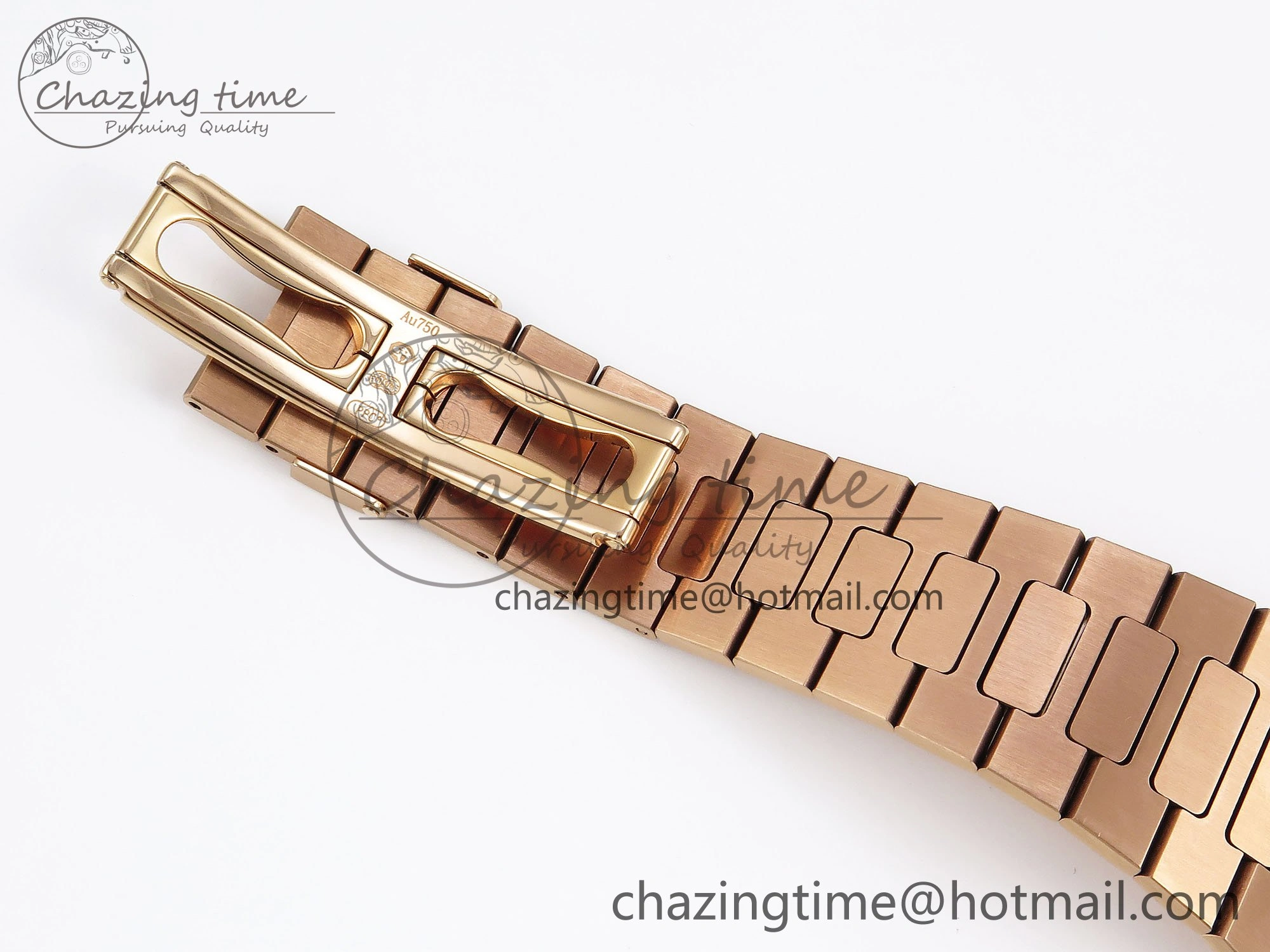 Nautilus 5712 RG PPF 1:1 Best Edition Brown Dial on RG Bracelet A240 Super Clone V2